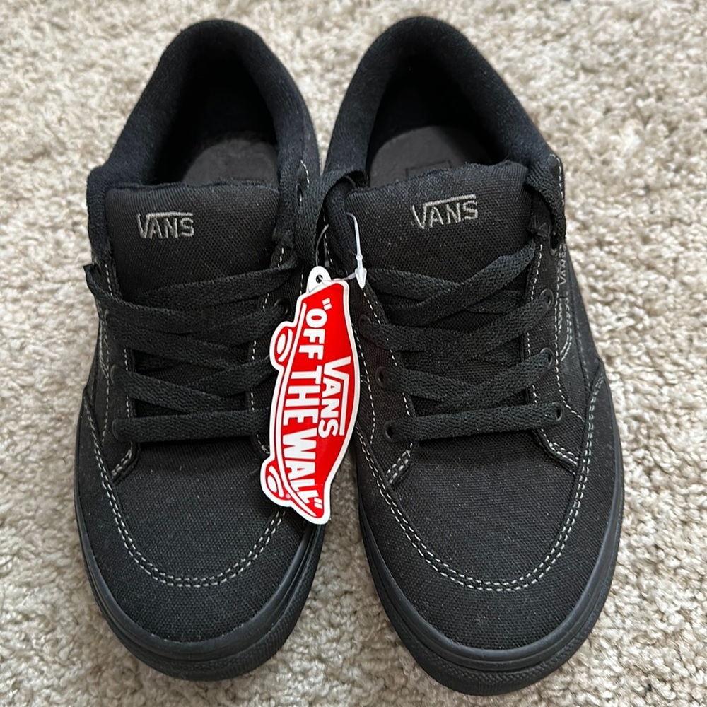 Black Vans Youth Sz 4.5